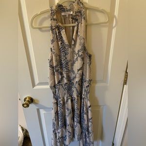 Snakeskin dress